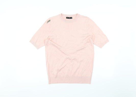 F&F Womens Pink   Basic T-Shirt Size 12