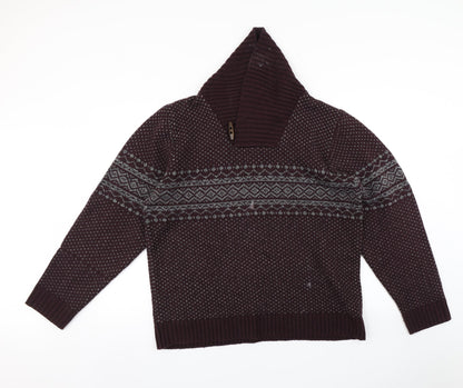 GEORGE  Mens Purple   Pullover Jumper Size L
