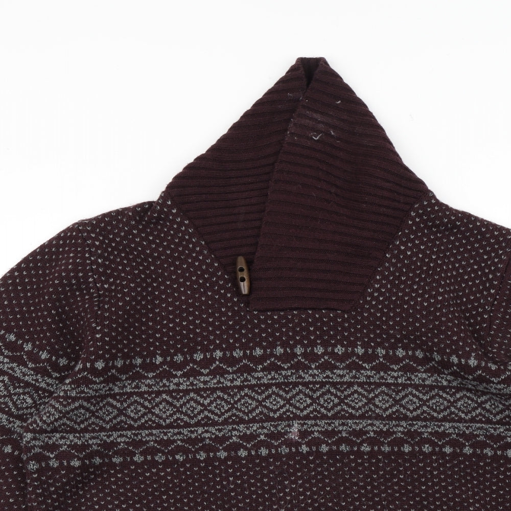GEORGE  Mens Purple   Pullover Jumper Size L