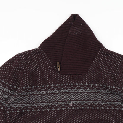 GEORGE  Mens Purple   Pullover Jumper Size L