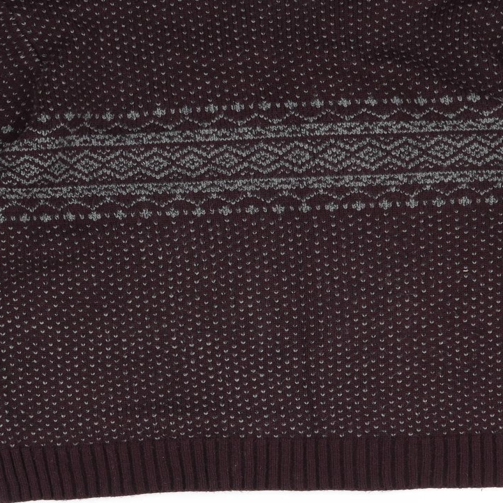 GEORGE  Mens Purple   Pullover Jumper Size L