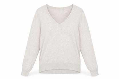 Womens UK Size M H&M Beige Pullover Jumper
