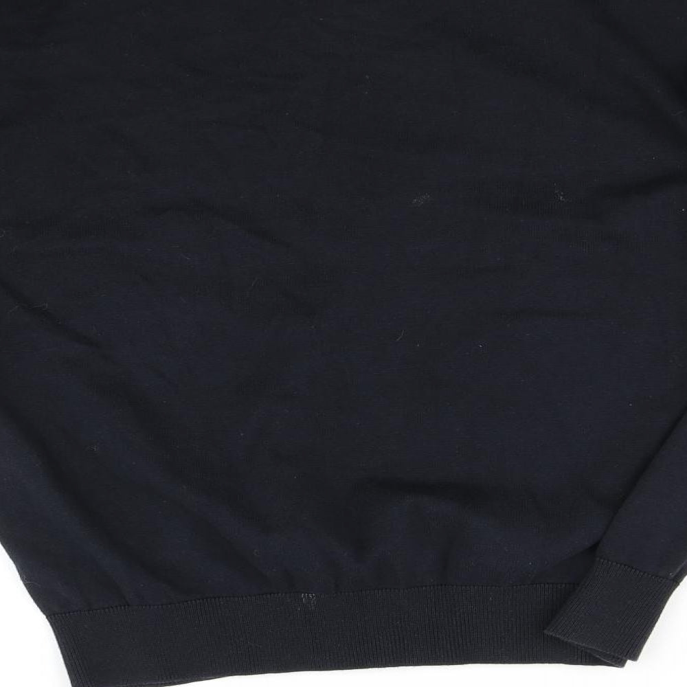 Le Breve Mens Blue   Pullover Jumper Size M