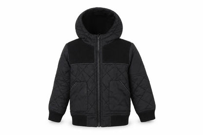 Matalan Boys Black   Basic Coat Coat Size 3 Years