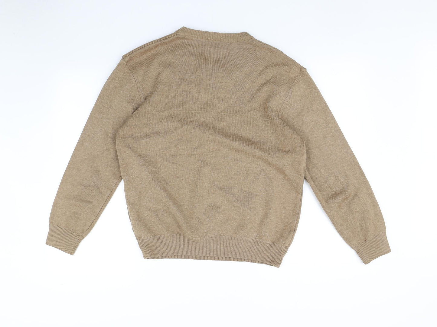 Womens UK Size M Marks and Spencer Brown Pullover Jumper