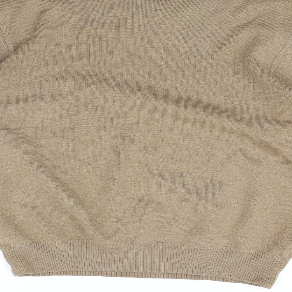 Womens UK Size M Marks and Spencer Brown Pullover Jumper