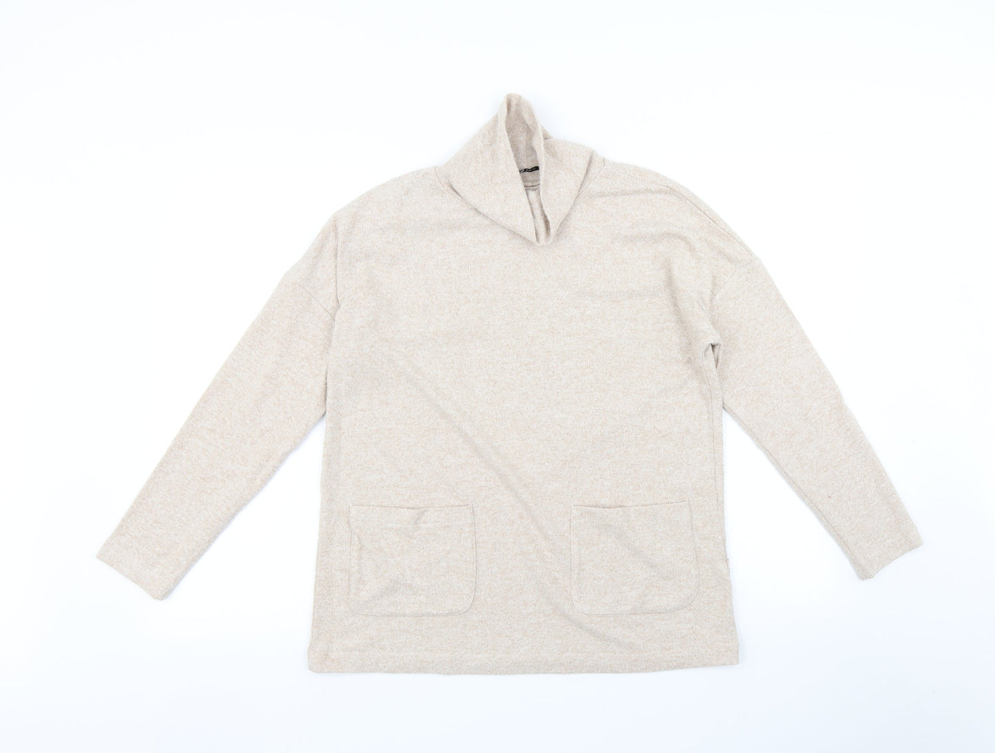 TU Womens Beige   Pullover Jumper Size 10