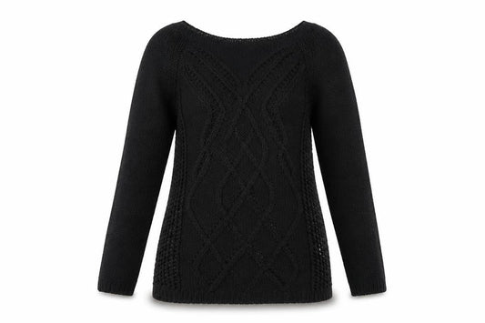 Womens UK Size 10 Atmosphere Black Pullover Jumper