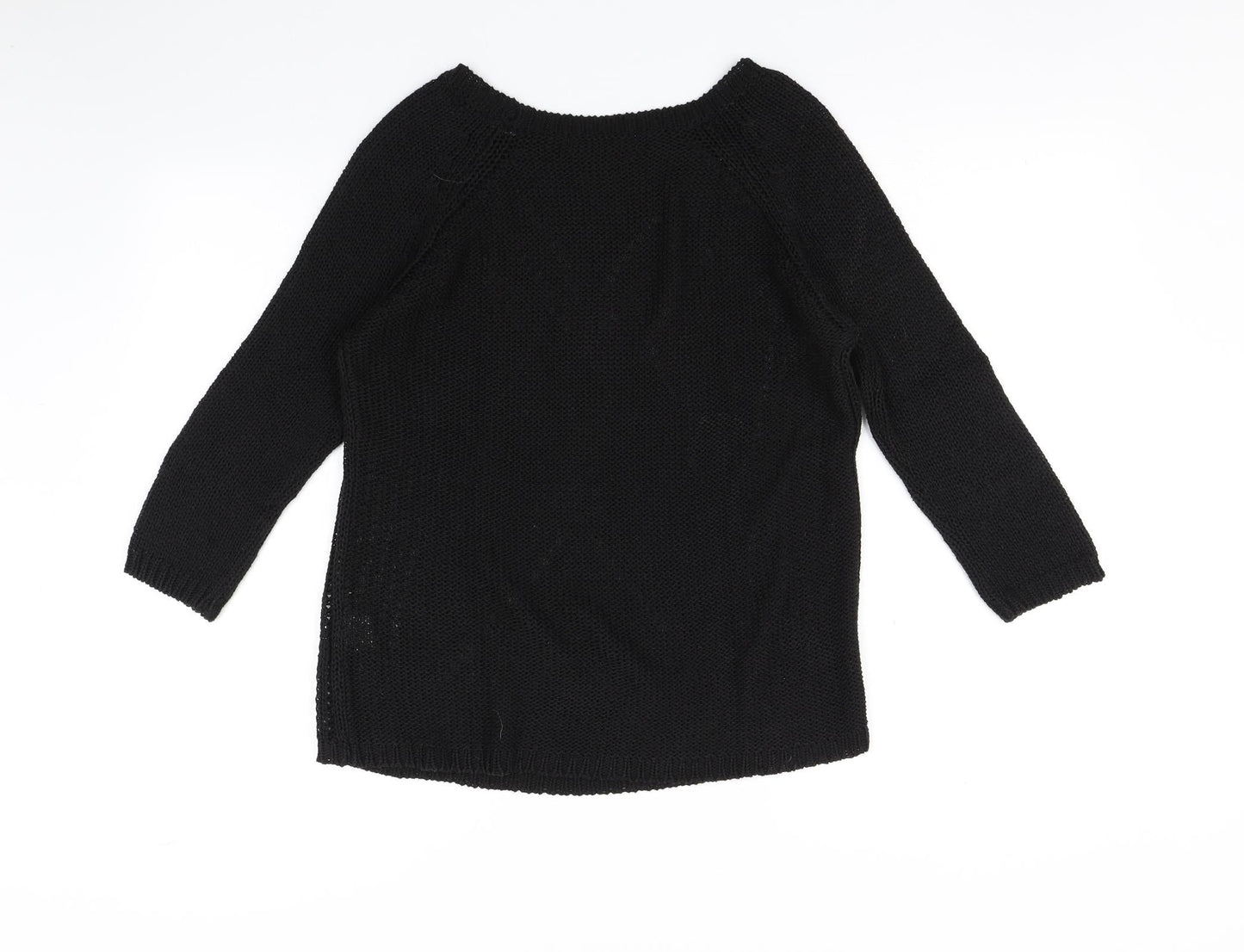 Womens UK Size 10 Atmosphere Black Pullover Jumper