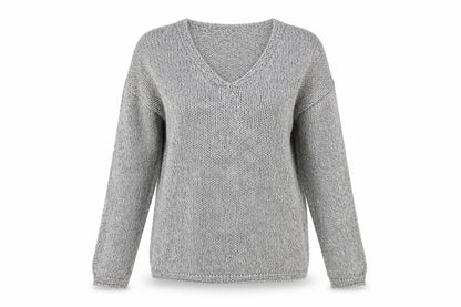 Womens UK Size 8 M&S Grey Pullover Jumper