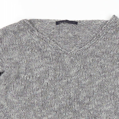 Womens UK Size 8 M&S Grey Pullover Jumper