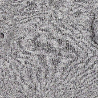 Womens UK Size 8 M&S Grey Pullover Jumper
