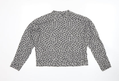 Womens UK Size 8 NEXT Grey Pullover Jumper
