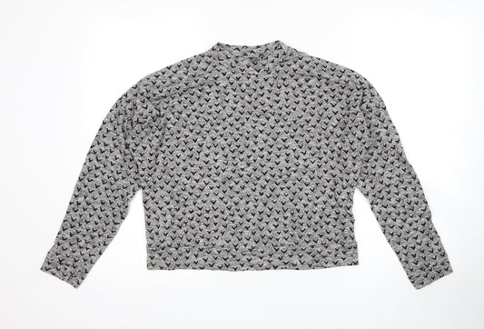Womens UK Size 8 NEXT Grey Pullover Jumper