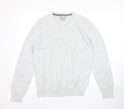 TU Mens Grey   Pullover Sweatshirt Size S