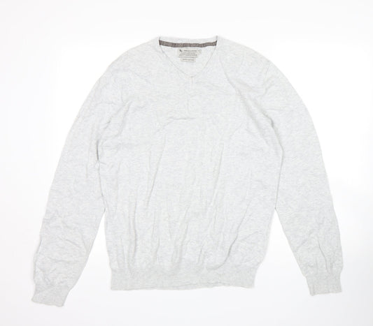 TU Mens Grey   Pullover Sweatshirt Size S