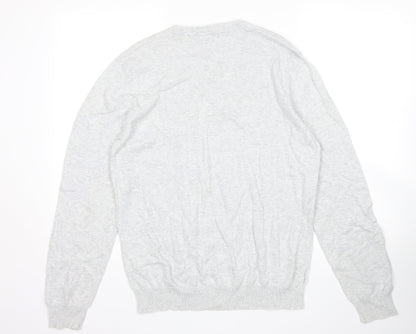 TU Mens Grey   Pullover Sweatshirt Size S