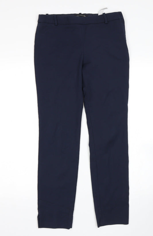 Womens UK Size S Zara Regular Fit  Blue Trousers