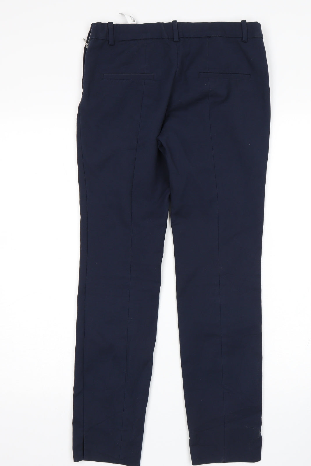 Womens UK Size S Zara Regular Fit  Blue Trousers