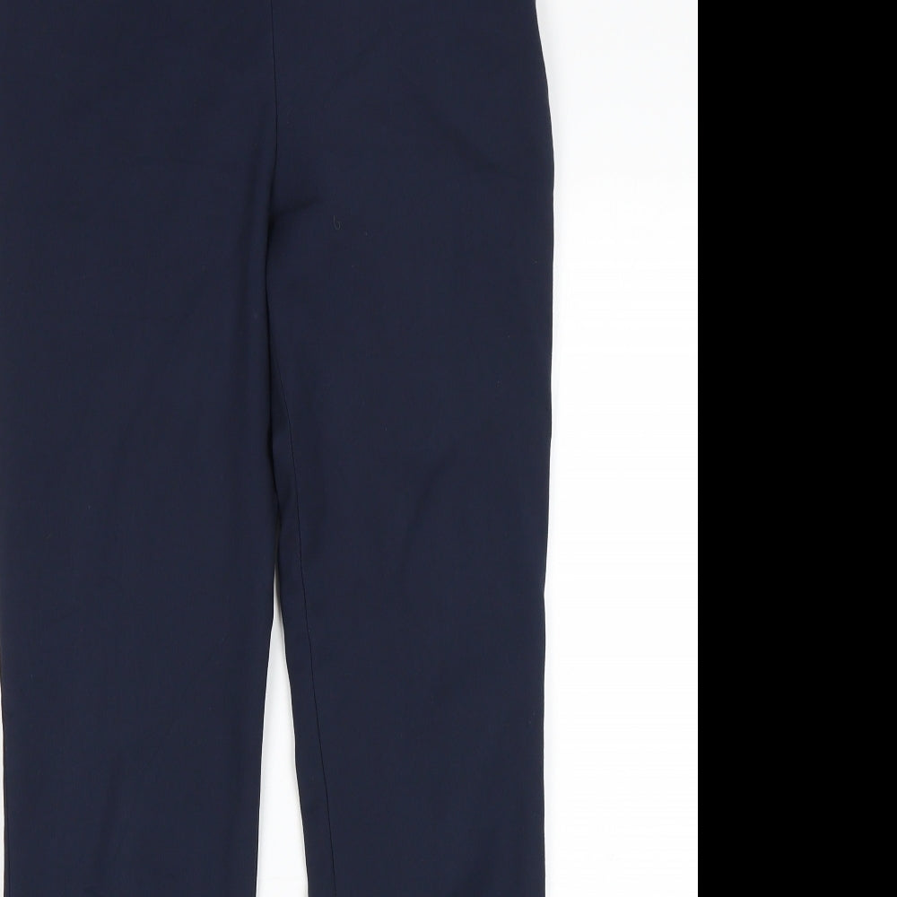 Womens UK Size S Zara Regular Fit  Blue Trousers