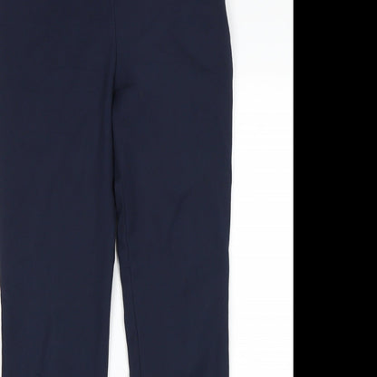 Womens UK Size S Zara Regular Fit  Blue Trousers