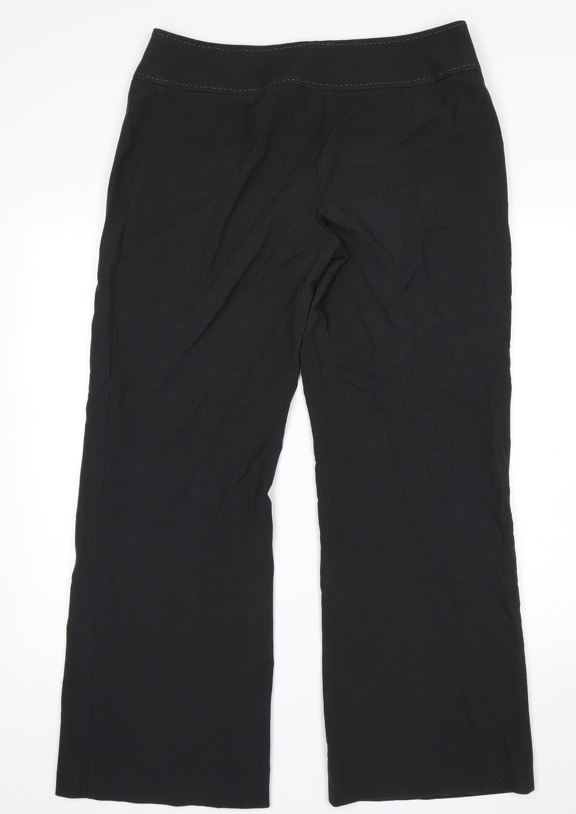 Womens UK Size 14 M&S Regular Fit  Grey Trousers