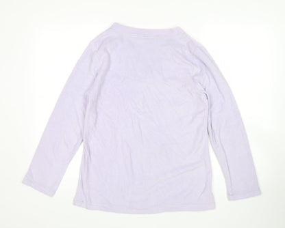 Fabulous Womens Purple   Top Pyjama Top Size 6