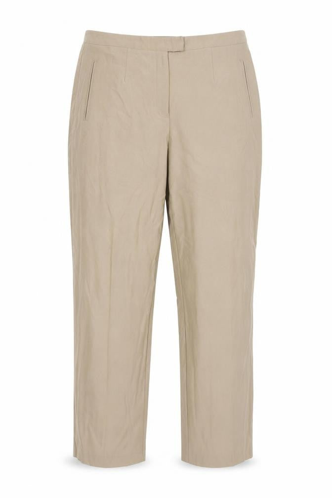 Womens UK Size 18 Essentials Regular Fit  Beige Trousers