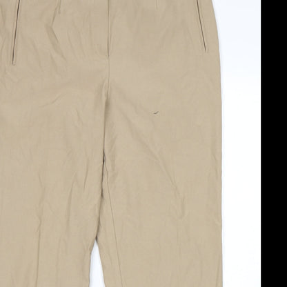 Womens UK Size 18 Essentials Regular Fit  Beige Trousers