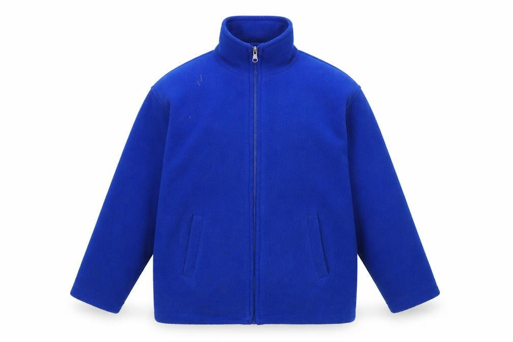 Mens UK Size S Preworn Blue Full Zip Sweatshirt