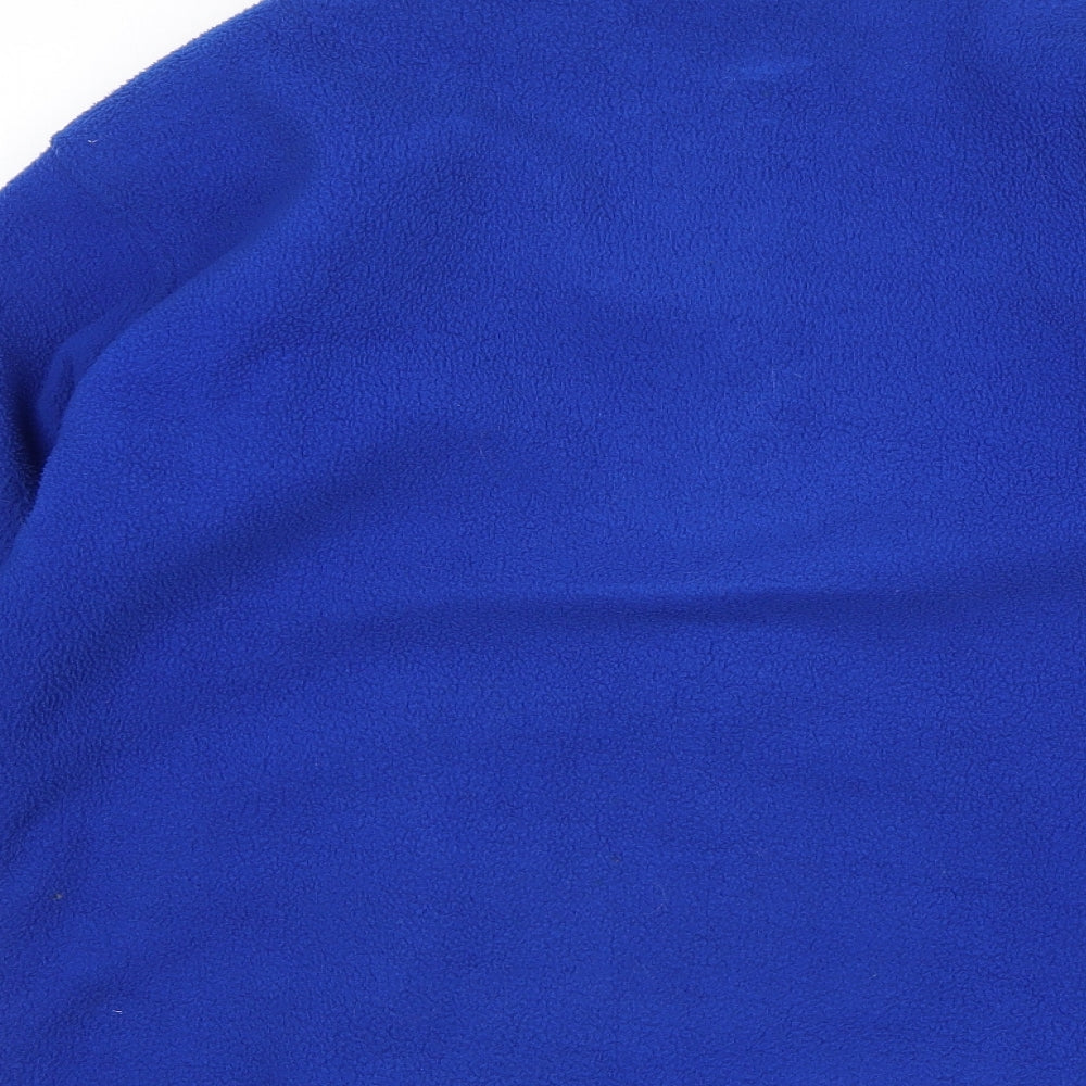 Mens UK Size S Preworn Blue Full Zip Sweatshirt