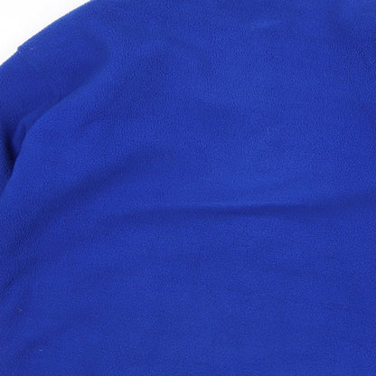 Mens UK Size S Preworn Blue Full Zip Sweatshirt