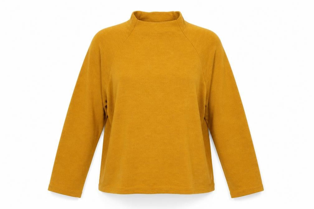 Womens UK Size L H&M Yellow Pullover Jumper