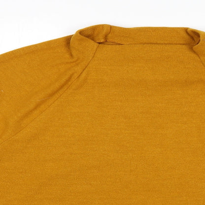 Womens UK Size L H&M Yellow Pullover Jumper