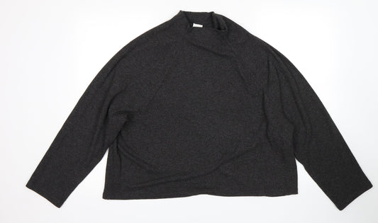 H&M Womens Grey   Pullover Jumper Size L