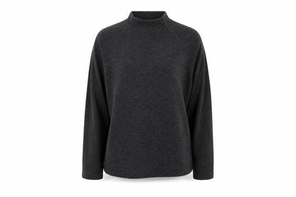 Front view of H&M women’s grey jumper, size L