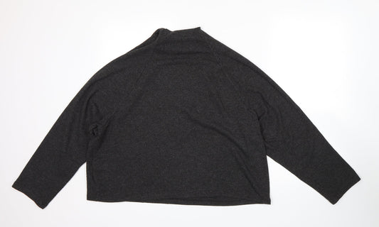 H&M Womens Grey   Pullover Jumper Size L