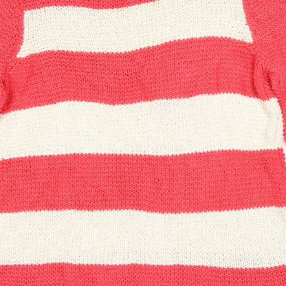 Chicos Womens Multicoloured Striped  Pullover Jumper Size XS