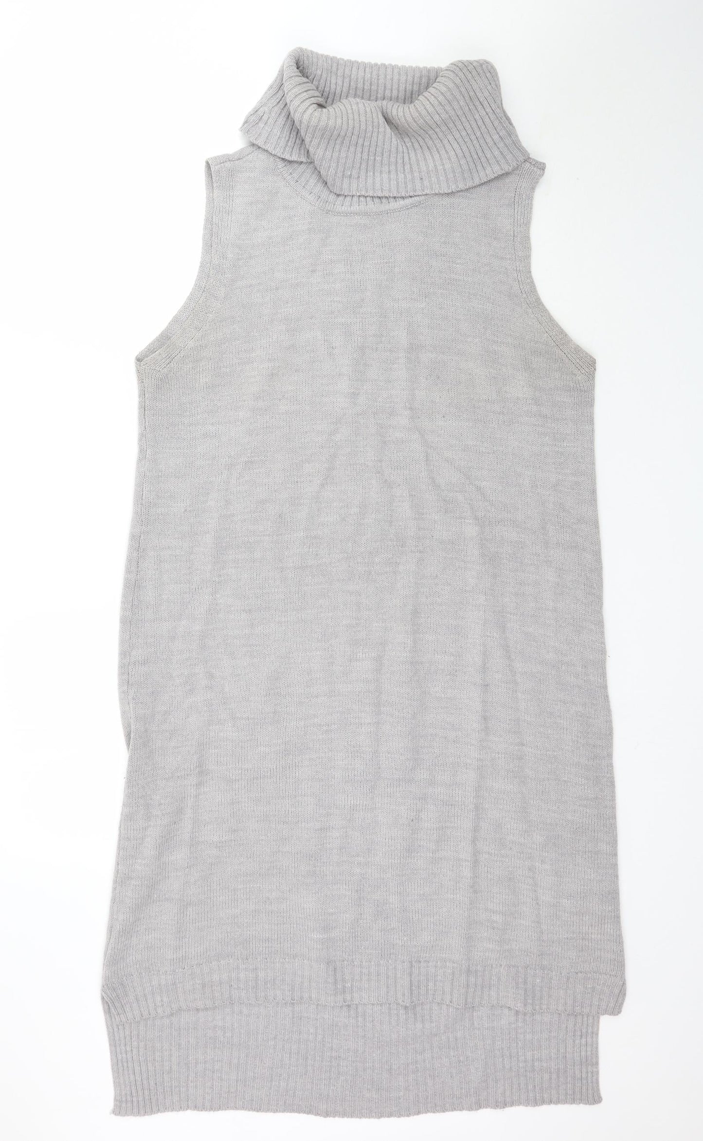 Peacocks Womens Grey  Knit Mini  Size M