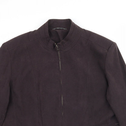 Womens UK Size 20 Mia Moda Brown Jacket