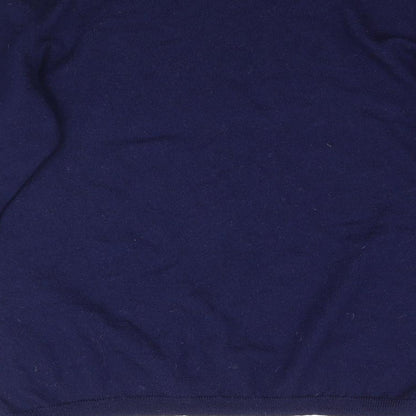 Penn Plain Womens Blue  Knit Pullover Jumper Size L