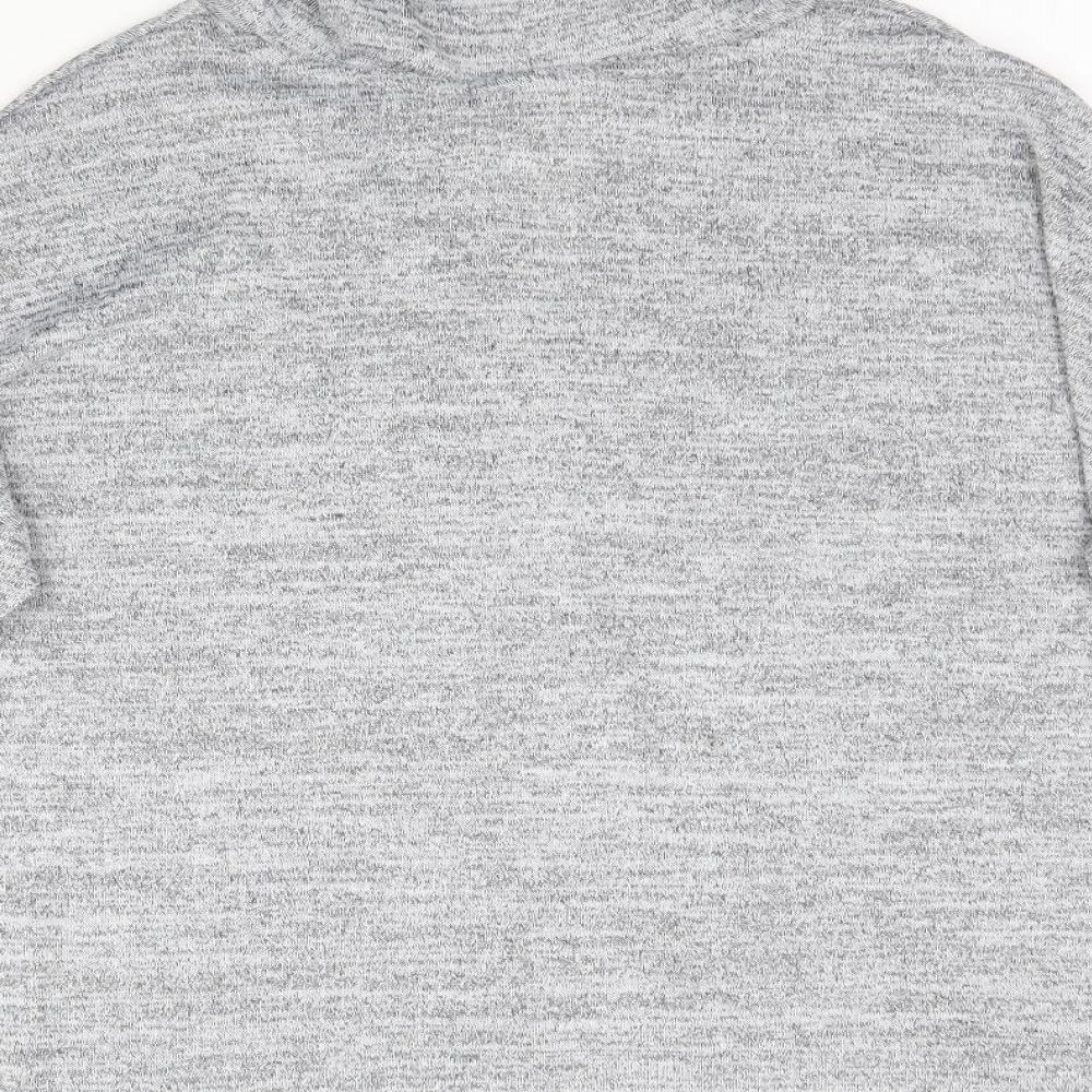 Womens UK Size M Papaya Grey Pullover Jumper