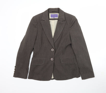 Autonomy Womens Brown   Jacket Blazer Size 10