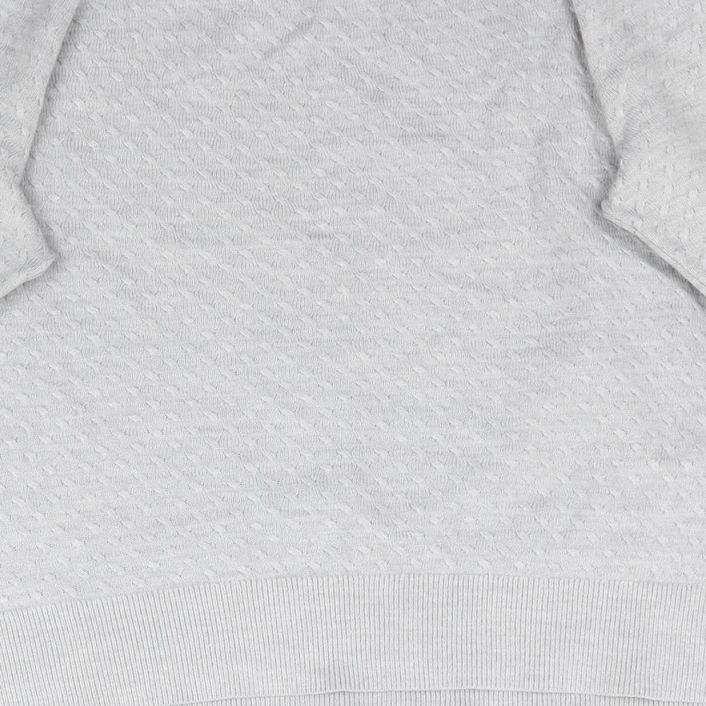 Womens UK Size 14 Marks and Spencer Grey Pullover Jumper