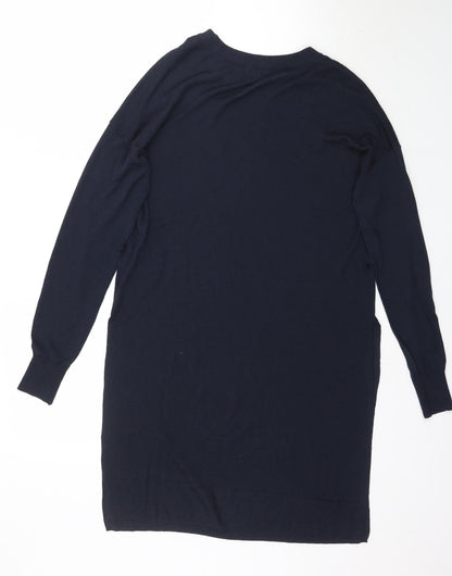 Womens UK Size M H&M Blue Pullover Jumper