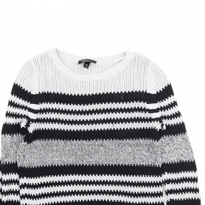 Womens UK Size 6 Topshop Grey Pullover Jumper