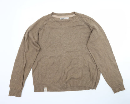Womens UK Size XL Debenhams Beige Pullover Jumper