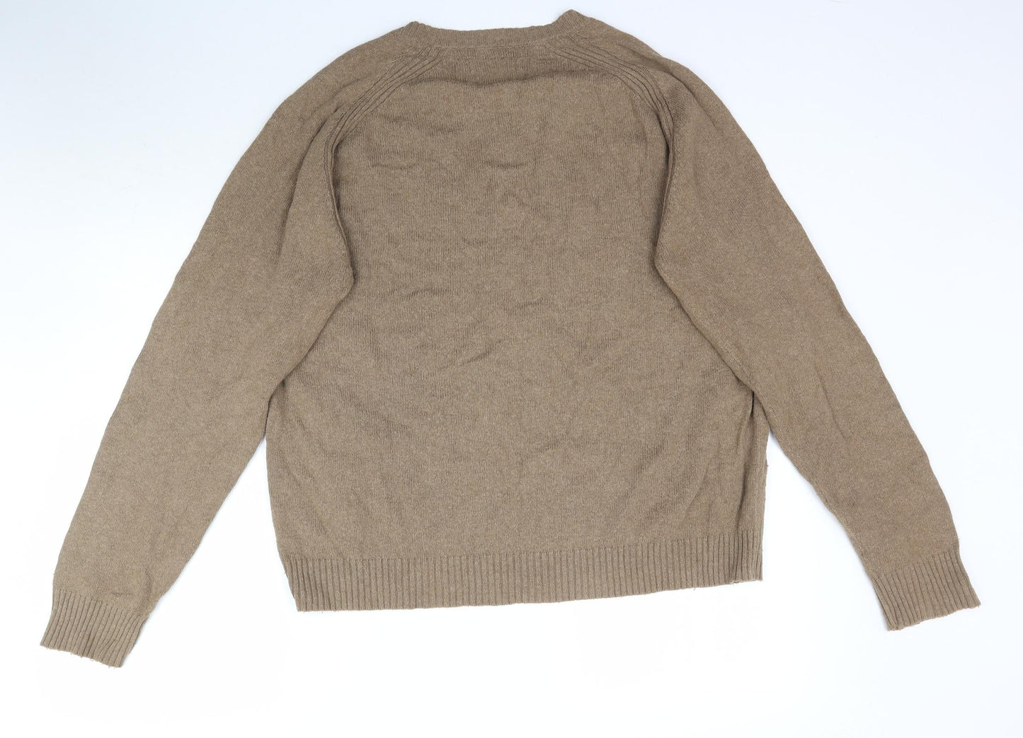 Womens UK Size XL Debenhams Beige Pullover Jumper
