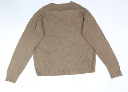 Womens UK Size XL Debenhams Beige Pullover Jumper