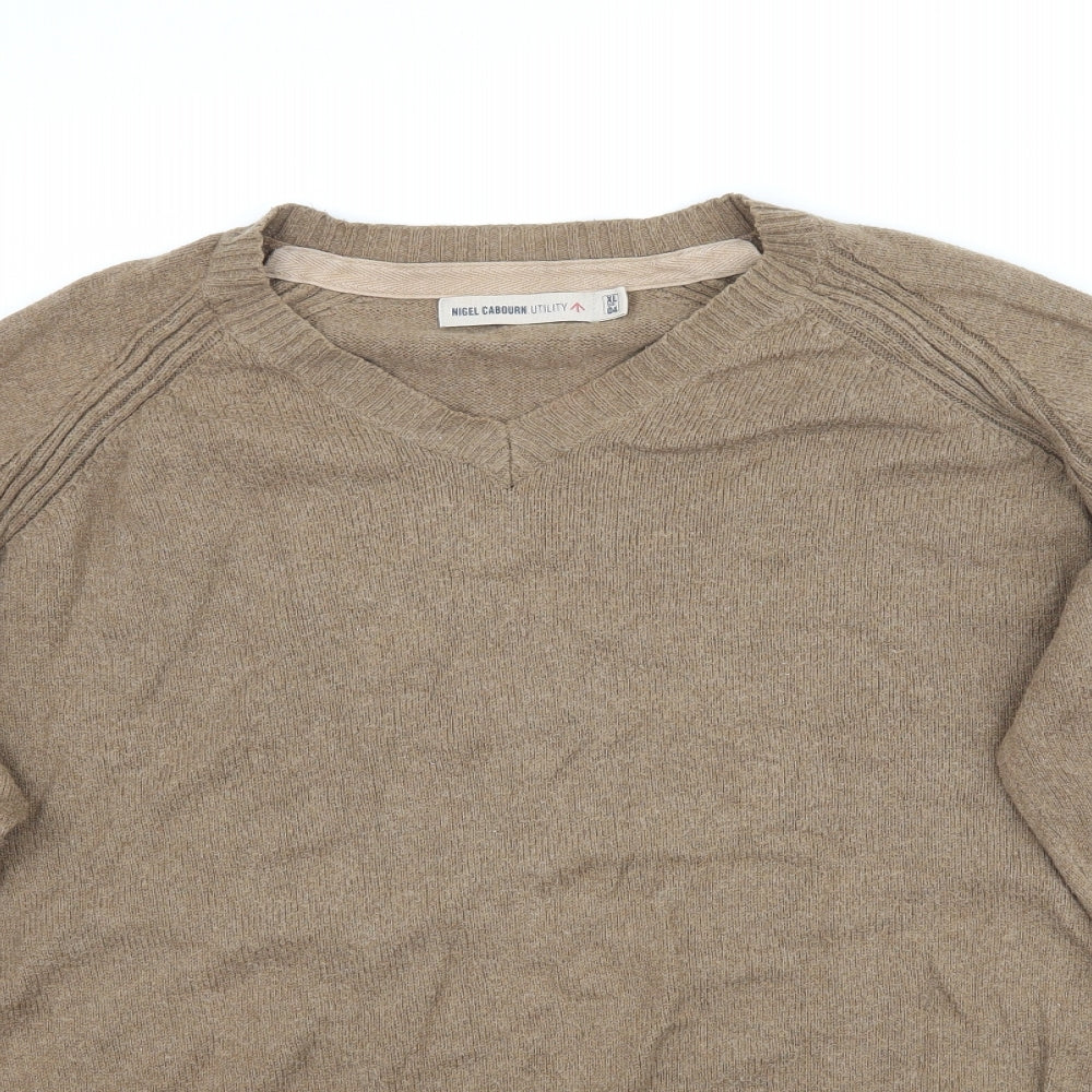 Womens UK Size XL Debenhams Beige Pullover Jumper